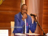 Ce 14 Octobre 2020, autour du Maire de Libreville par intérim, Serge William AKASSAGA OKINDA, le quatrième Adjoint au Maire Édouard Nziengui,...