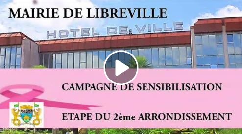 Octobre Rose -HDV ,Étape du 2ème Arrondissement de la commune de Libreville.