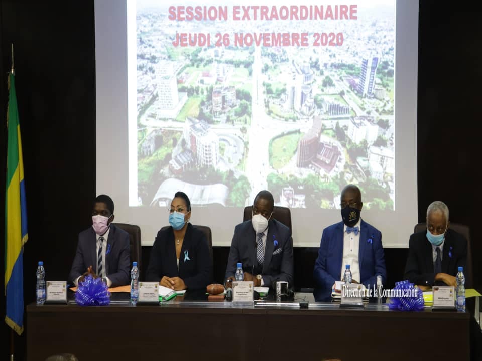 Ouverture ce 26 Novembre 2020, du Conseil Municipal de la Commune de Libreville 