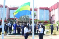 Journée Nationale du Drapeau à la Mairie de la Commune de Libreville