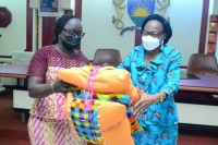Rencontre entre le réseau des femmes agents municipaux et le Maire de la Commune de Libreville