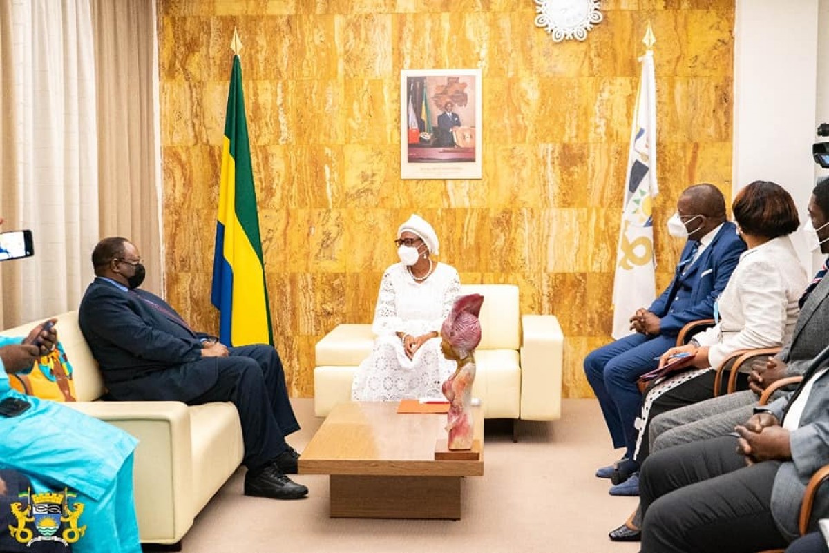 La commune de Libreville est honorée de recevoir Monsieur Adama Sangaré, le Maire du District de Bamako au Mali.